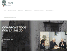 Tablet Screenshot of fundacioncajarural.net
